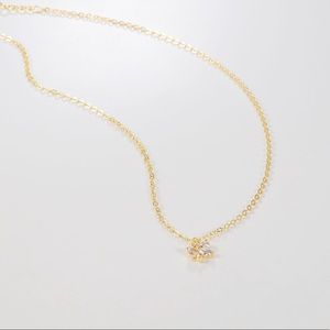 Gold Butterfly Necklace